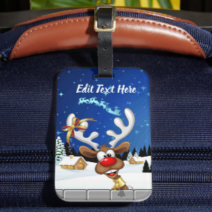 Business Card Luggage Tag