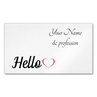 Business Card Magnet