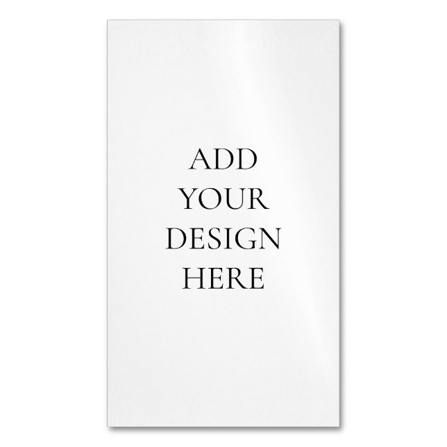 Business Card Magnet (Front Vertical)