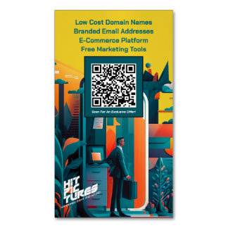 Business Card Magnet Set of Promotional Cards