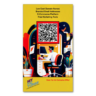 Business Card Magnet Set of Promotional Cards V2