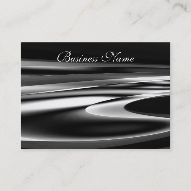 Business Card Melting Silver (Front)