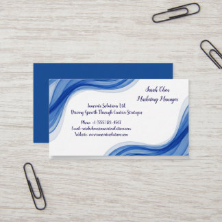 Business Card Minimalist Calligraphy Photographer