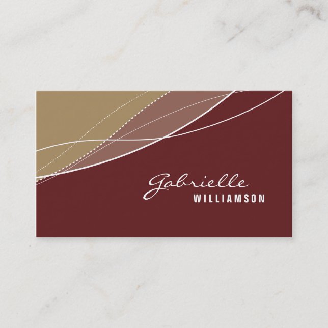 BUSINESS CARD :: modern elegance 1 (Front)