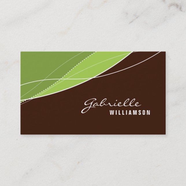 BUSINESS CARD :: modern elegance 10 (Front)