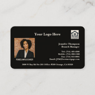 Business Card Mortgage, Real Estate, Insurance