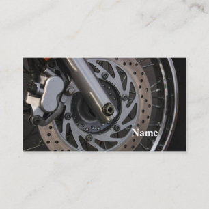 Business Card- Motorcycle Wheel Card