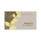 BUSINESS CARD nature silhouette brown yellow