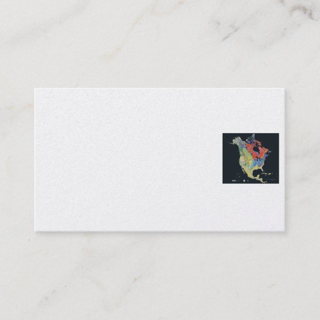 Business Card /  North American Geology (Front)