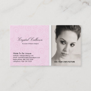 Business Card PHOTO Template - Clean Professional