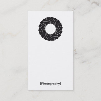Business card "Photography"