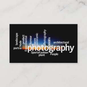 Business Card/Photography Card