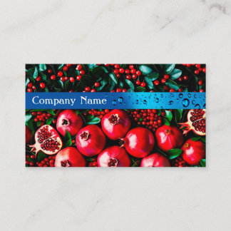 Business Card – Pomegranate