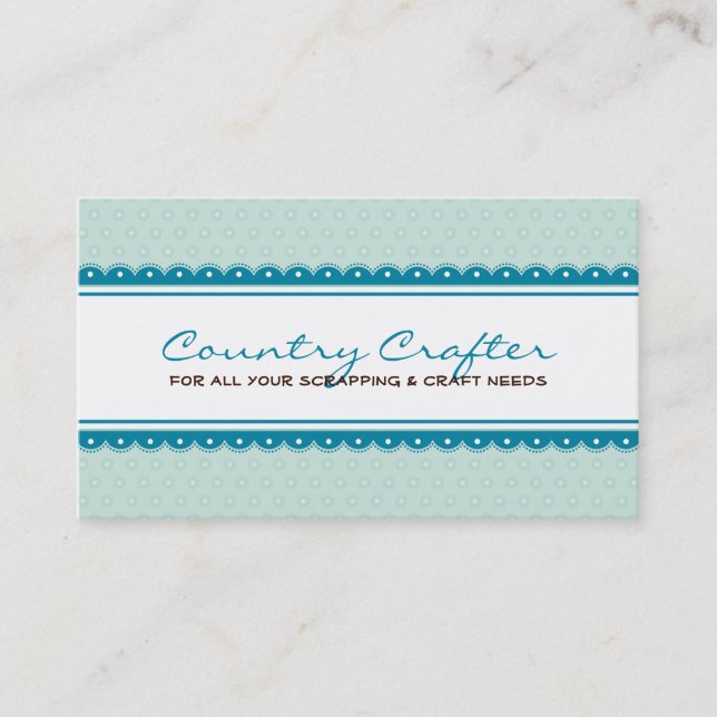 BUSINESS CARD :: pretty crafty 5 (Front)