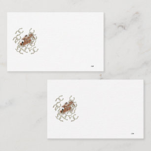 Business Card: Race is On Card