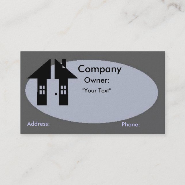 Business Card - Real Estate (Front)