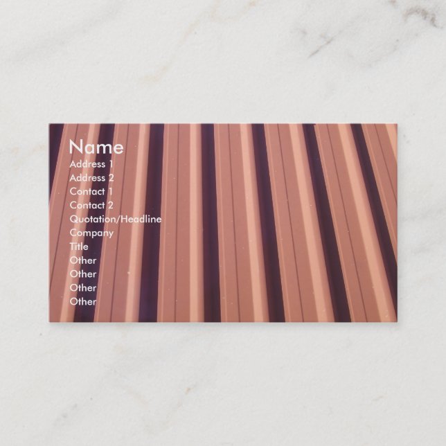 Business Card Roofing........... (Front)