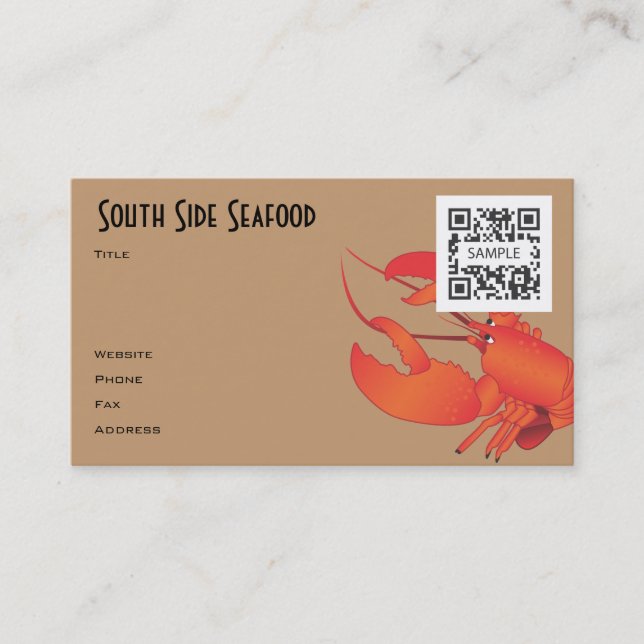 Business Card Seafood (Front)