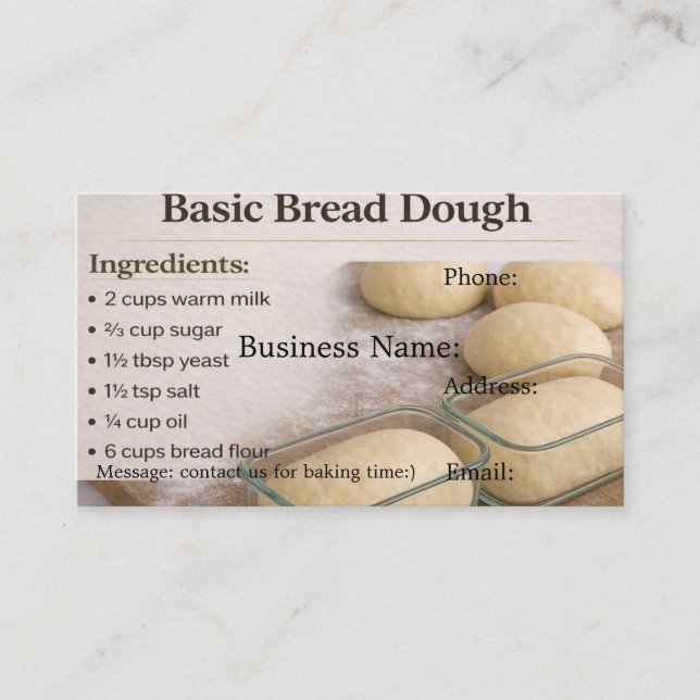  Business Card Standard, 3.5" x 2.0" (Front)