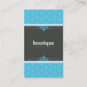 BUSINESS CARD stylish fleur de lis