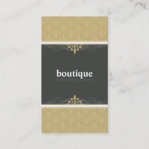 BUSINESS CARD stylish fleur de lis