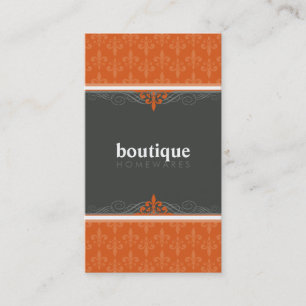 BUSINESS CARD stylish fleur de lis