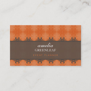 BUSINESS CARD :: stylish patterned 4