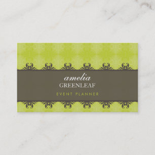 BUSINESS CARD :: stylish patterned 7