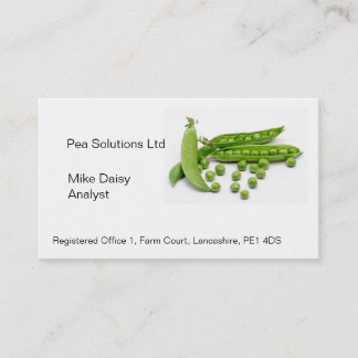 business card template