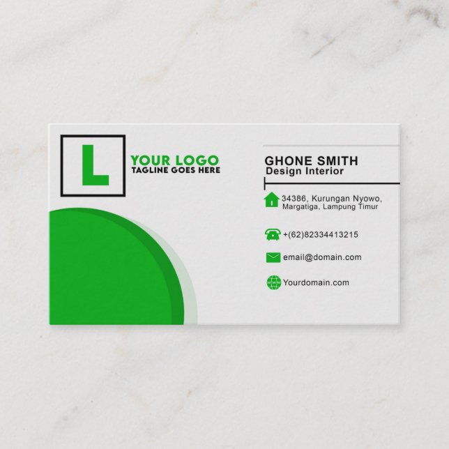 Business card Template (Front)