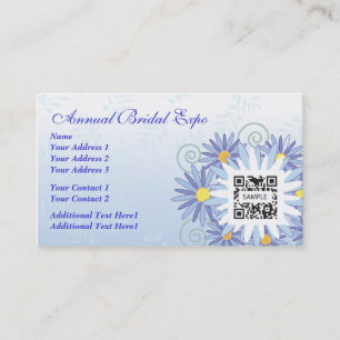 Business Card Template Bridal Expo