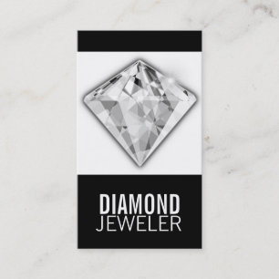 Business Card Template Diamond