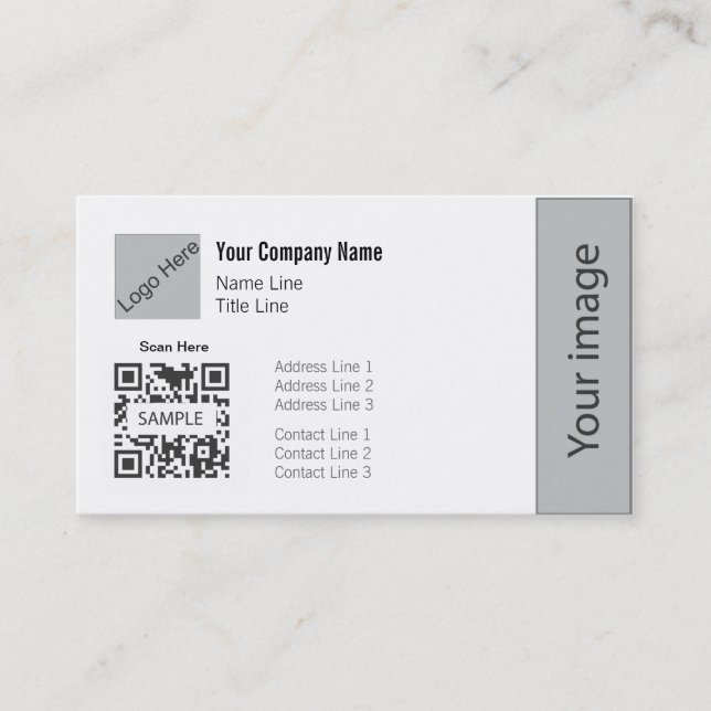 Business Card Template Generic 1 (Front)
