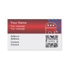 Business Card Template Republican Elephant