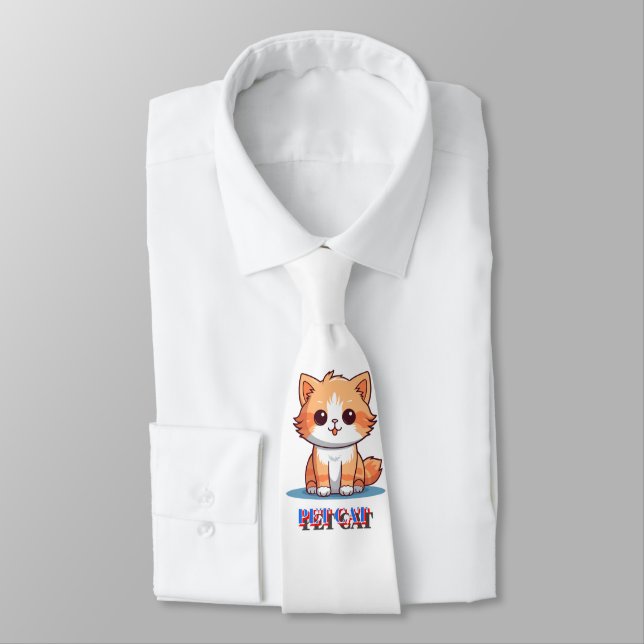 Business Card Tie (Tied)