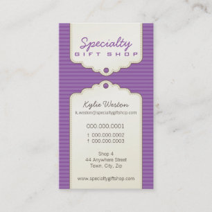 BUSINESS CARD :: trendy gifttag P2
