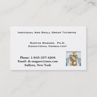 Business Card Tutoring