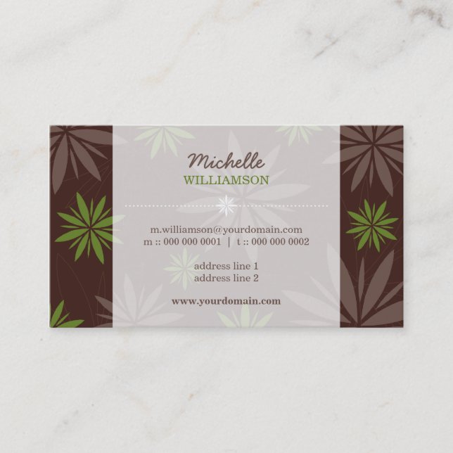 BUSINESS CARD :: vitality 13 (Front)