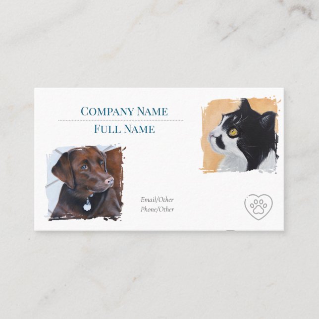 Business Card with appointment  (Front)