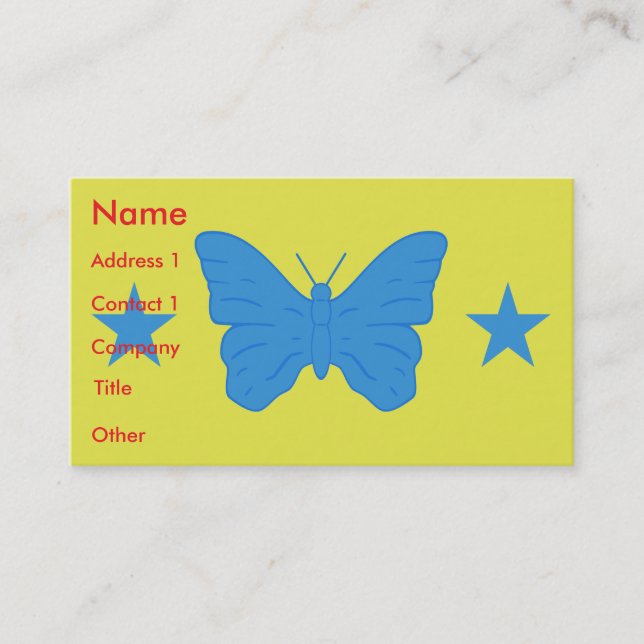 Business Card with Flag of Bady Bassitt, Brazil (Front)