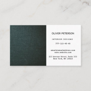 Business card with wood texture.