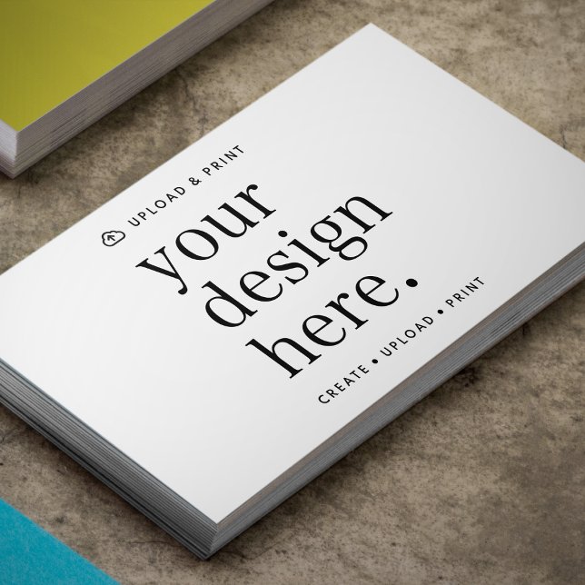 Business Card Your Design Upload (Creator Uploaded)