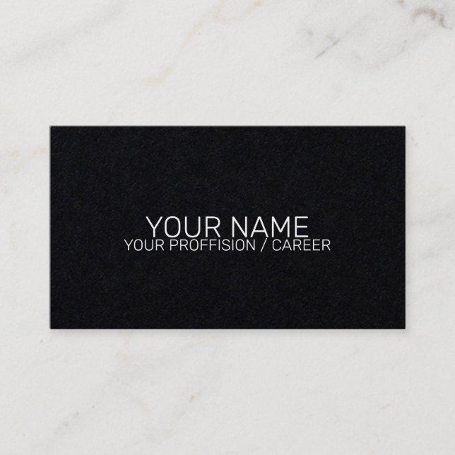 Business Cards (Front)