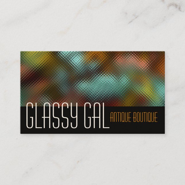 Business Cards Abstract Two Sided Customisable (Front)