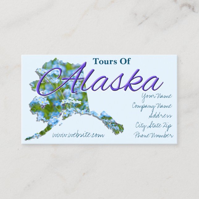 Business Cards - ALASKA (Front)