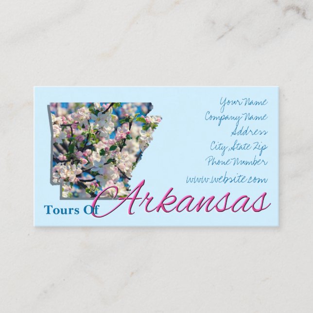 Business Cards - ARKANSAS (Front)