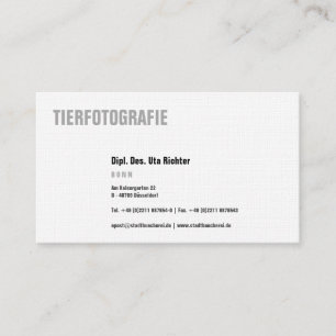 Business Cards bold