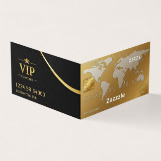 Business Cards Custom Gold Premium