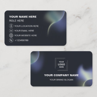 Business Cards Custom QR Code Brand Connect