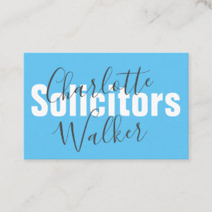 Business Cards - Customise Professional Two Tone